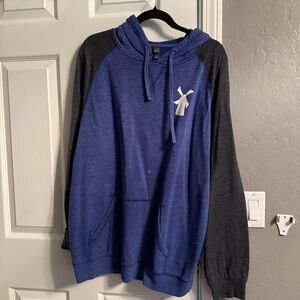 Dutch Bros Blue and Black Hoodie